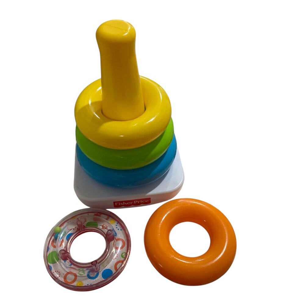 Fisher-Price Rock-a-Stack Infant Stacking Toy - Picture 2 of 2